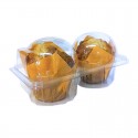 Caja plástico 2 cupcakes (10 u.)