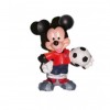 Figurita Mickey futbolista