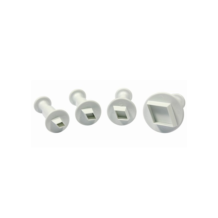 Set de 4 cortadores forma de diamante - PME