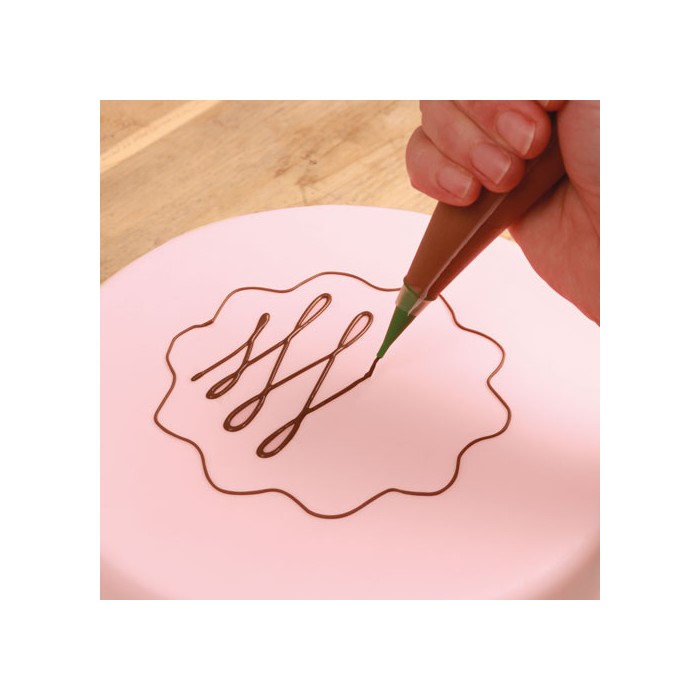 Mangas y boquillas desechables para decoración fineliner 21 cms - Funcakes