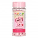 Piececitos de bebé rosas 55g - Funcakes
