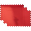 Bandeja Wilton roja rectangular