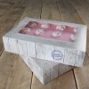 Pack de 2 caja para tartas diseño Pure - 36 x 25 x 8 cms. - Funcakes