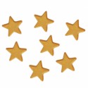 Estrellas de azúcar doradas - Funcakes