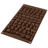 Molde Chocolate Choco ABC - Silikomart 