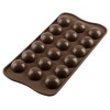 Molde para chocolate balón fútbol - Silikomart