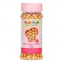 Perlas blandas Oro - Funcakes