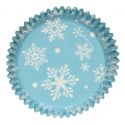 Capsulas con copos de nieve (frozen) 48 u. - Funcakes
