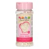 Copos de Nieve con Purpurina Blanca, 50g - FunCakes 
