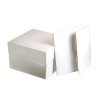 Caja rectangular blanca 45x35 cm