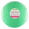 Cake Drum / Base redonda 25 cm, grosor 12 mm Verde - Funcakes