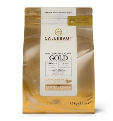 Callets Chocolate Gold Callebaut - 2.5 kg.