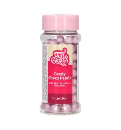 Perlas de chocolate Lila perlado Funcakes 