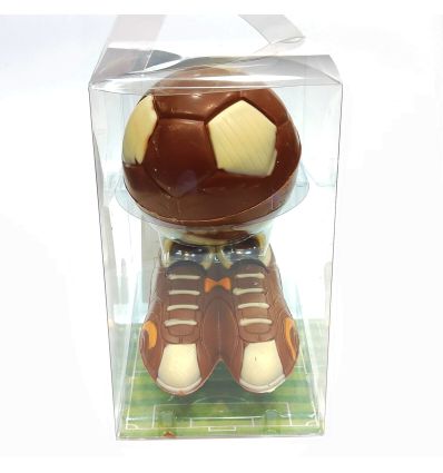 Mona chocolate Caja fútbol balón y botas