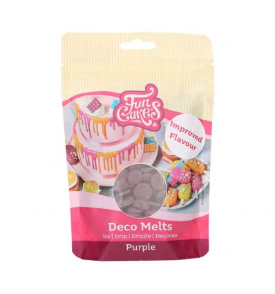 Chocolate DecoMelts púrpura- Funcakes