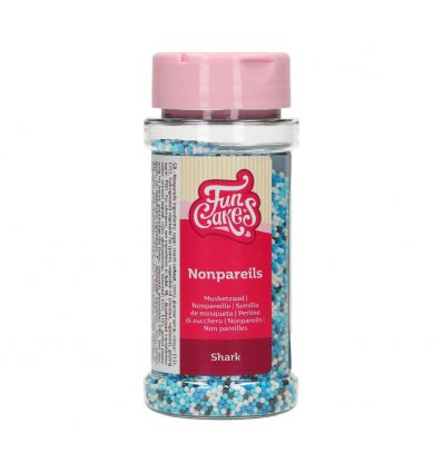 Nonpareils Shark azules Funcakes