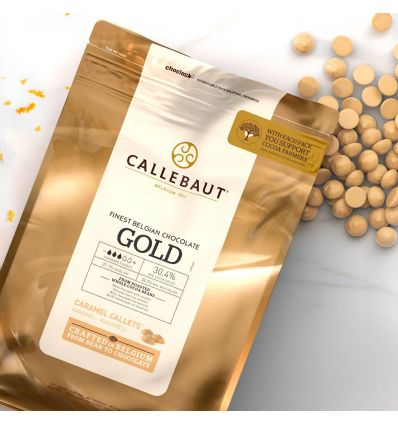 Callets de chocolate Gold Callebaut 400 g.