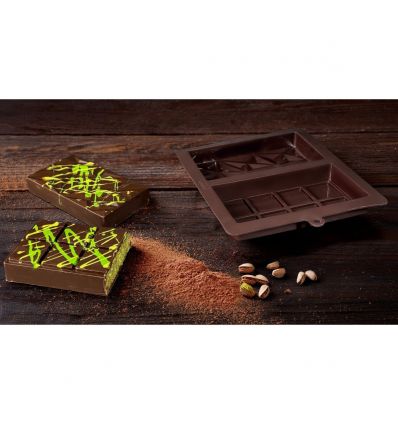 Molde silicona Chocolate Dubai Zenker